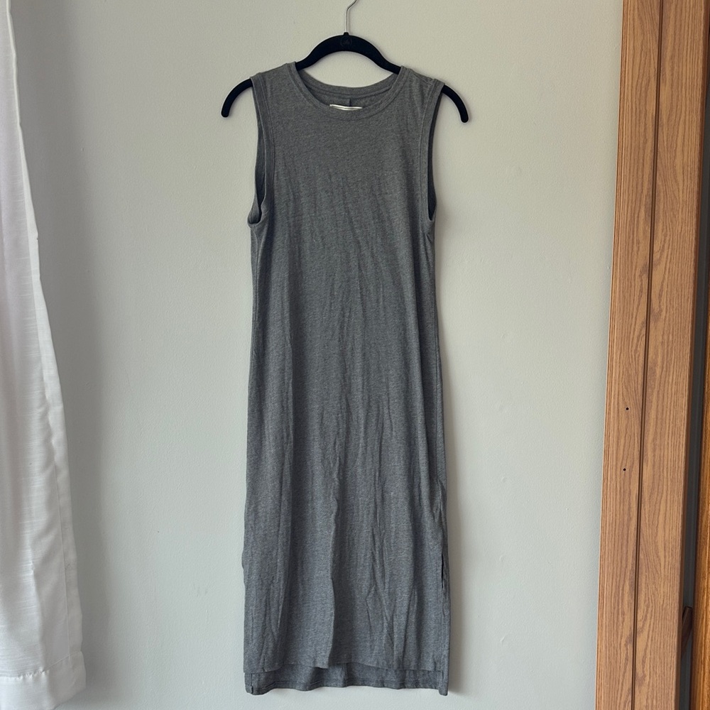 Abercrombie & Fitch Charcoal Midi Dress